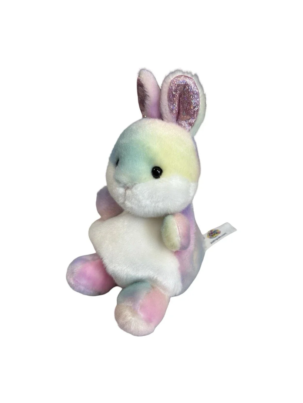 Aurora Palm Pals Pastel Easter Bunny Plush